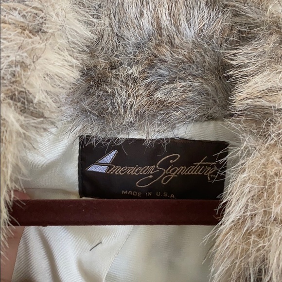 Vintage Faux Fur Oversized Jacket - Picture 6 of 8